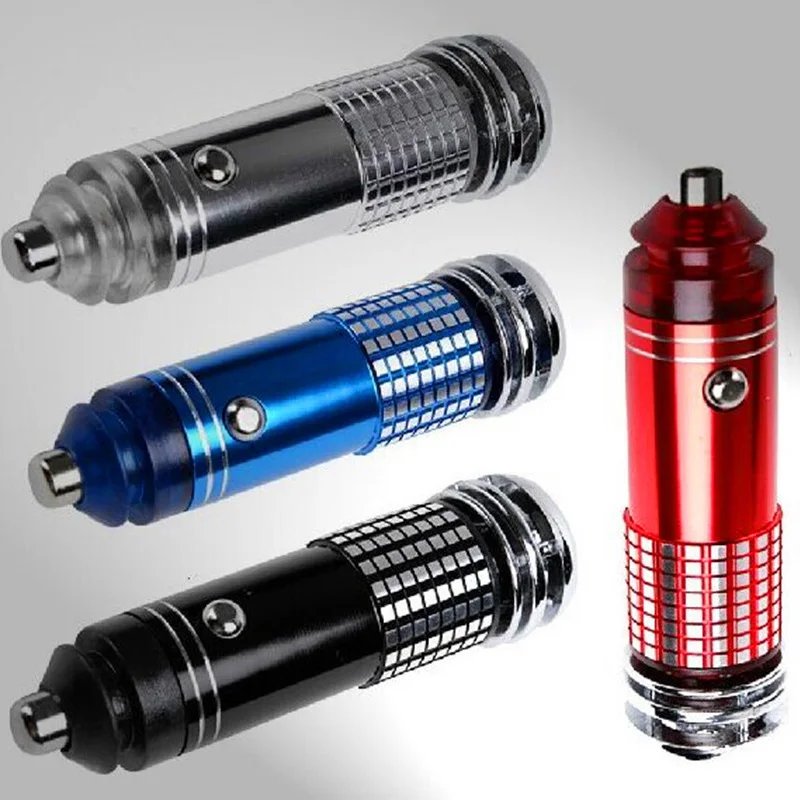 

New Vehicle Air Purifier Mini Auto Car Fresh Air Anion Ionic Purifier Oxygen Bar Ozone Ionizer Interior Accessories DC12V