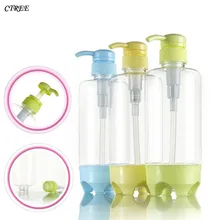 CTREE 500 мл домашний диспенсер для жидкого мыла нескользящий герметичный пластиковый насос насадка для лосьона бутылка для шампуня лосьон Товары для ванной комнаты C575
