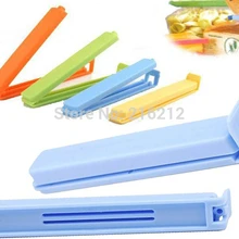 Модное кухонный мешок для хранения клип свежий Еда пруток сургуча застежкой-молнией Органайзер