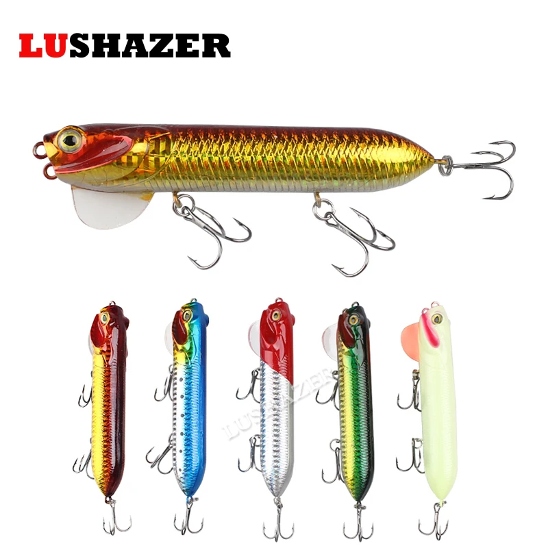 

LUSHAZER Poper Fishing Bait 28g 120mm Carp Fishing Lures China Fishing Wobblers Popper Swimbait Hard Baits Free Shipping
