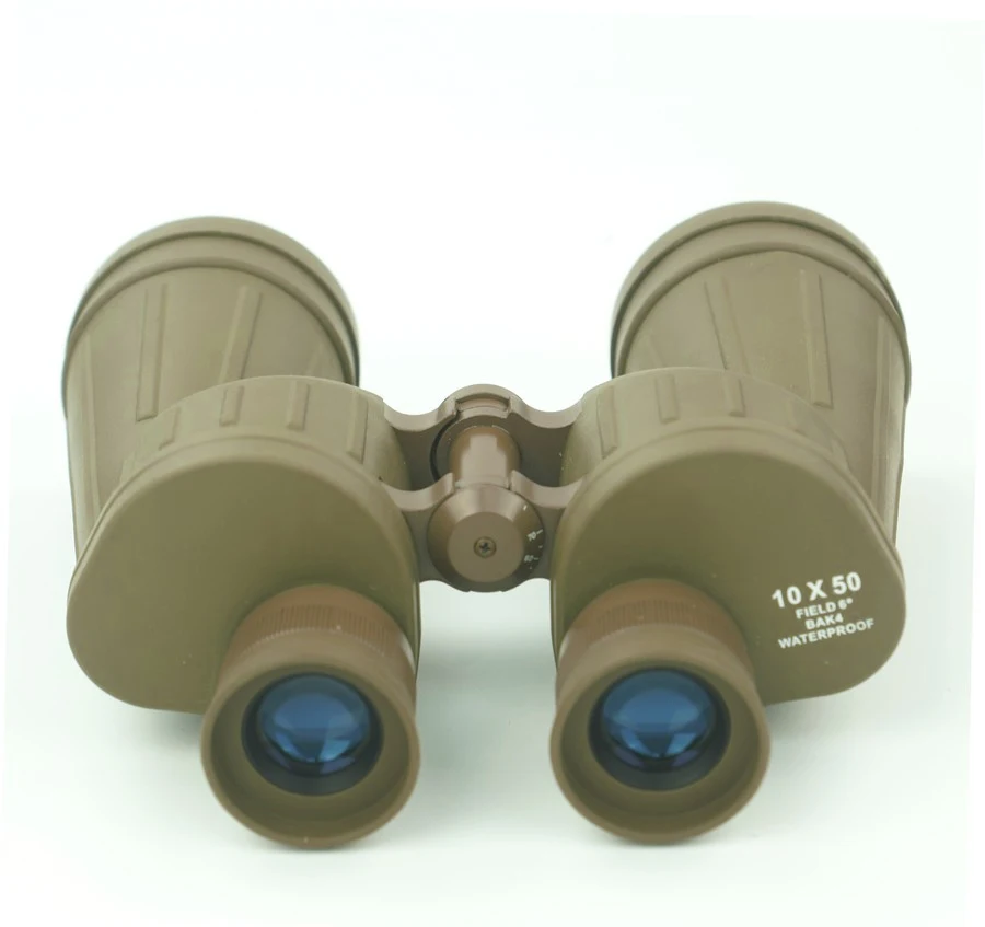 SKWoptics 10x50, 쌍안경, Bak4 Roof 망원경, Mrad 레티클 컴팩트, 무료 배송