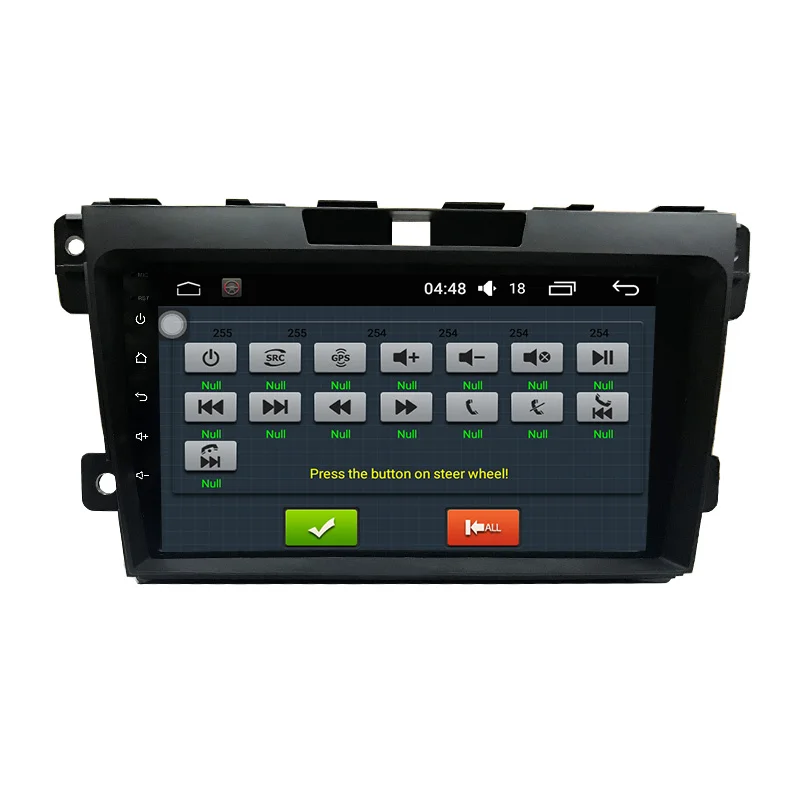 Sale Funrover 9" Android 8.0 2 din Car DVD radio stereo multimedia Player For Mazda CX7 CX-7 CX 7 2008-2015 headunit GPS navi video 1