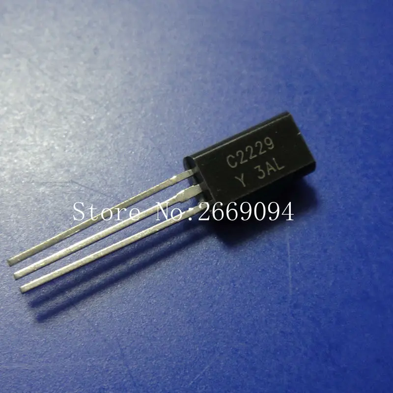100PCS 2SC2229 0.05A / 200V TO-92L новый оригинальный транзистор | Электроника