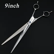 9 pulgadas pet dog grooming tijeras de peluquería peluquero profesional tijeras de pelo salon alta calidad BK049