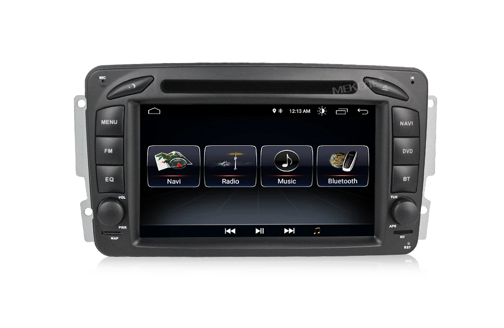 MEKEDE ANDROID 9 автомобильный dvd мультимедийный плеер для Mercedes Benz W209 W203 W168 ML W163 W463 Viano W639 Vito Vaneo Wifi gps BT