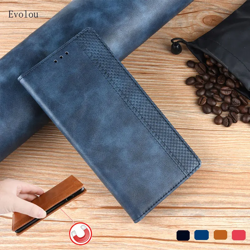 

Retro Magnetic Flip Leather Case for Samsung Galaxy Note 10 Pro cover Book Wallet Flip case for Samsung Note 10 A20E phone cover