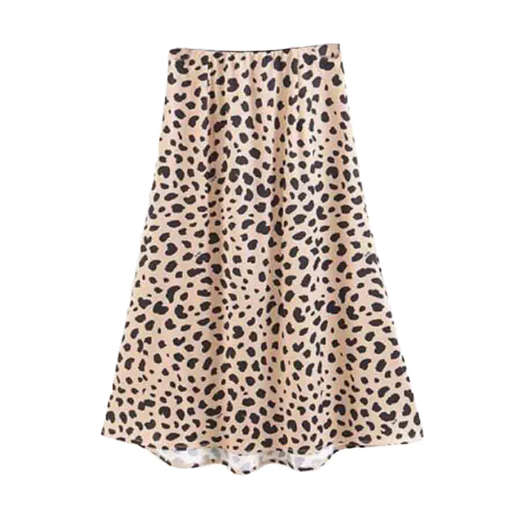 

Wome High Waist Leopard Print Skirt Hip Wrap Skirts Knee-Length Sexy Party Faldas Casual Fashion Summer Slim Skirts Falda #F