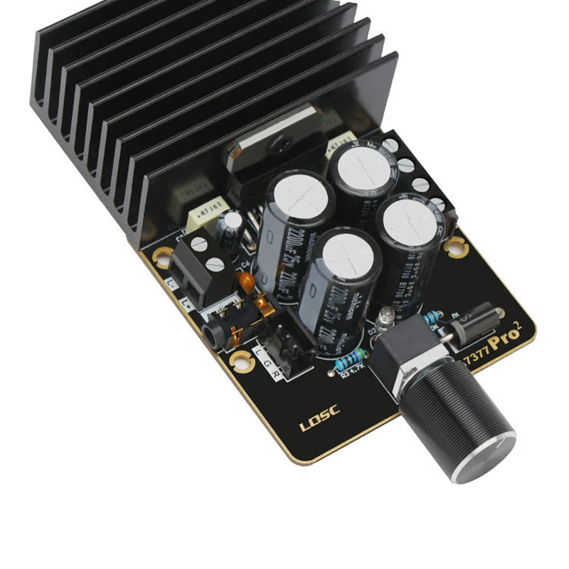 Lusya TDA7377 Digital Amplifier Audio Board 2*30W Stereo class AB for 4-8 ohm Speaker DC9-18V C2-006