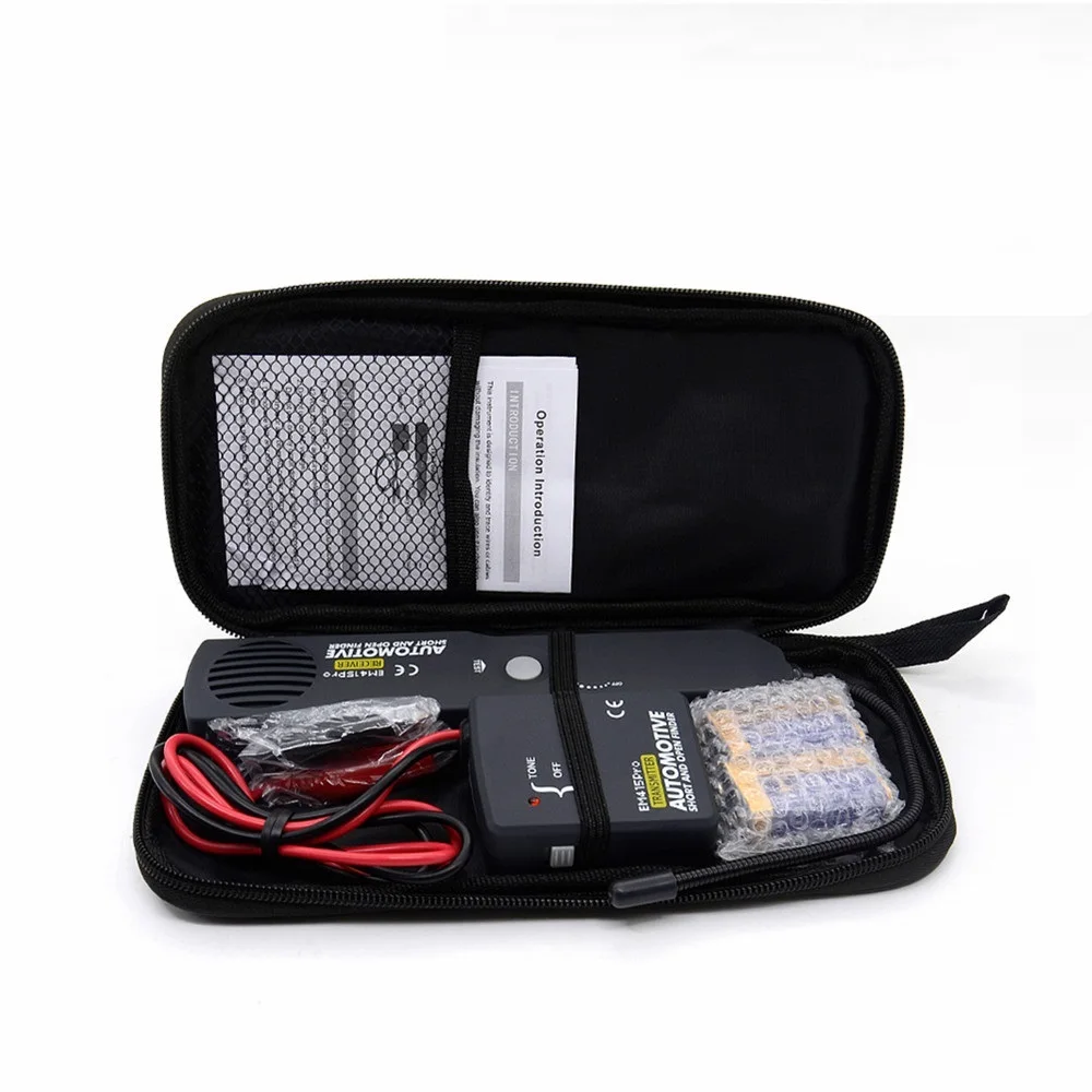 EM415PRO автомобильный короткий и открытый Finder автомобильный детектор короткого замыкания автомобильный инструмент для ремонта детектор отслеживания кабелей или проводов