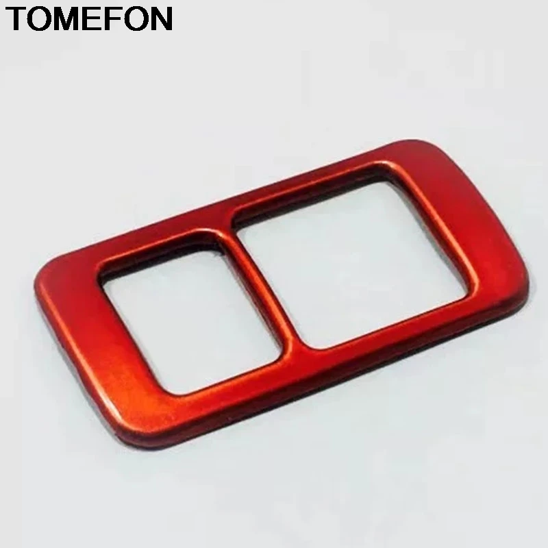 

TOMEFON For Honda Accord 2018 2019 10th Front Headlight Switch Button Frame Moulding Cover Trim Exterior Accessories ABS
