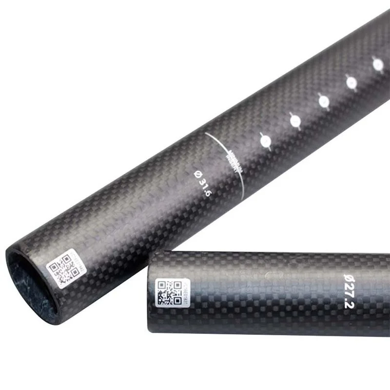 EC90 25.427.230.831.6mm MountainRoad Bike Seatpost 3K Carbon Offset Seat Post Fit For MTBDHFolding BikeFixed Gear (3)