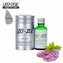 Известный бренд LEOZOE гвоздичное масло сертификат происхождения шрилка аутентификация высокое качество гвоздичное масло 30 мл