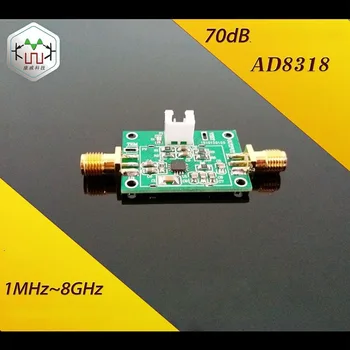 

AD8318 1MHz-8GHz 70dB Logarithmic Detector amplifier SiGe Log Amp Module RSSI