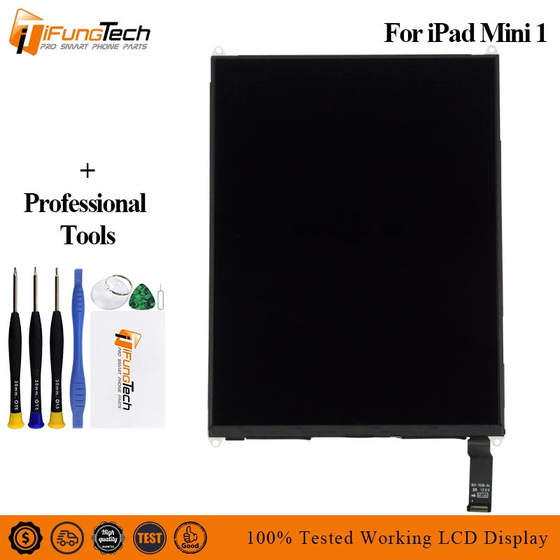 

For iPad mini 1 A1432 A1454 A1455 LCD Display Replacement For iPad Mini 1 LCD Display 100% Tested Free Shipping