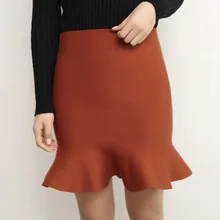 Новые женские летние Винтаж в горошек Высокая талия эластичные офисные вечерние Тонкий Русалка мини-юбка карандаш Faldas, Jupe, N115-1 Z44