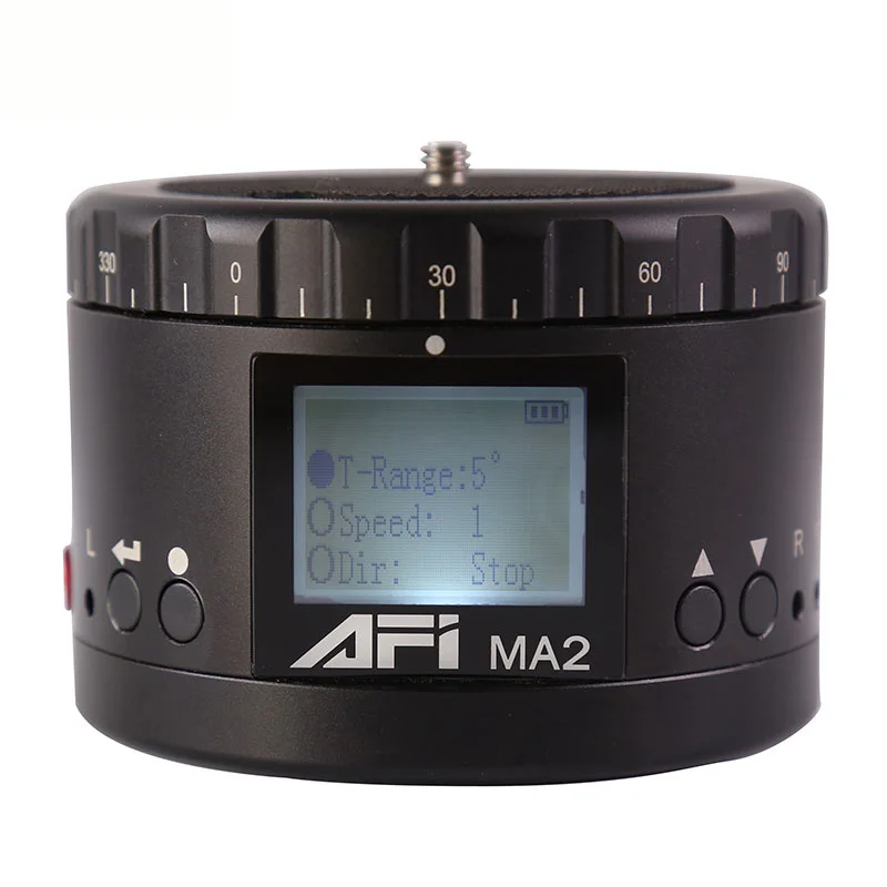

IG-AFI Ma2 360 Time Lapse Video Camera Rotator Panorama Tripod Head Led For Canon Nikon Sony Dslr Phone 360 Timelapse Panning