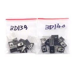 100 шт. BD139 BD140 до-126 (BD140 50 шт. + BD139 50 шт.)