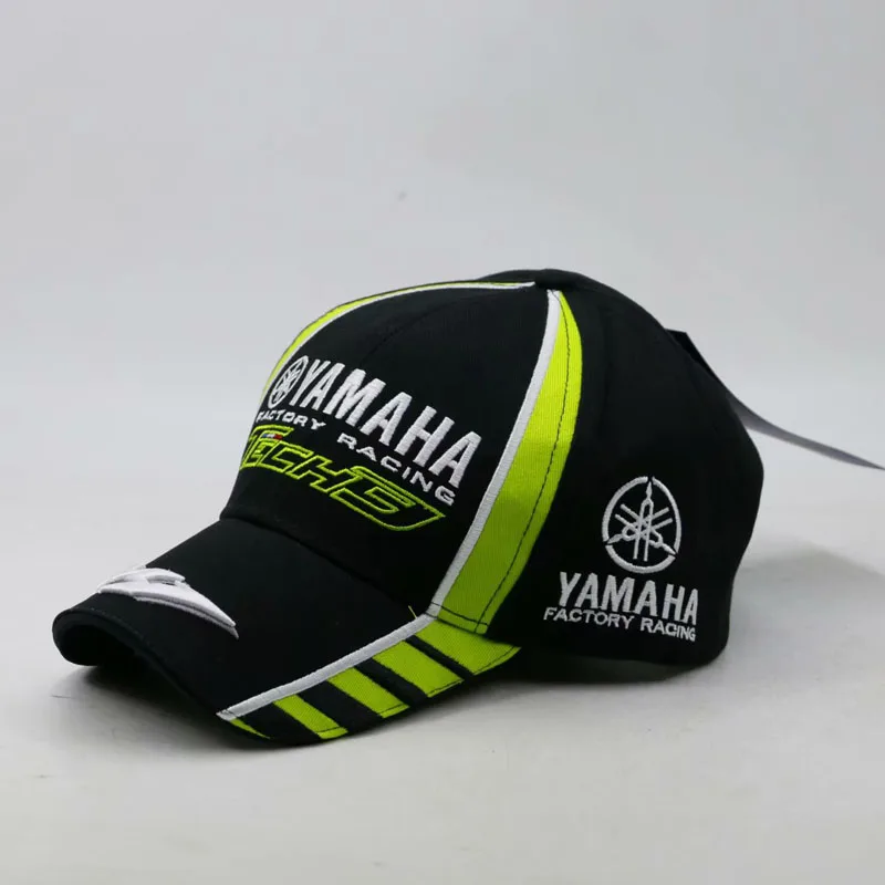 Famous Black Red Yamaha Embroidery Hat Car Moto GP moto Racing F1 Baseball Cap