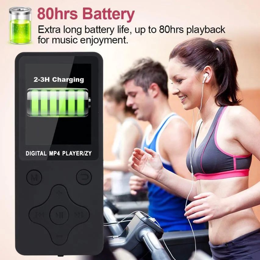 TF карта (не входит в комплект) MP3Lossless Sound Music Player FM рекордер walkman mini mp3 Поддержка