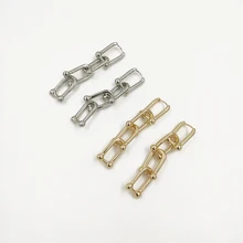 Rongho винтажные металлические Бамбуковые серьги для женщин готические ювелирные изделия Золотая цепочка серьги кулон Femme медь бренд Brincos