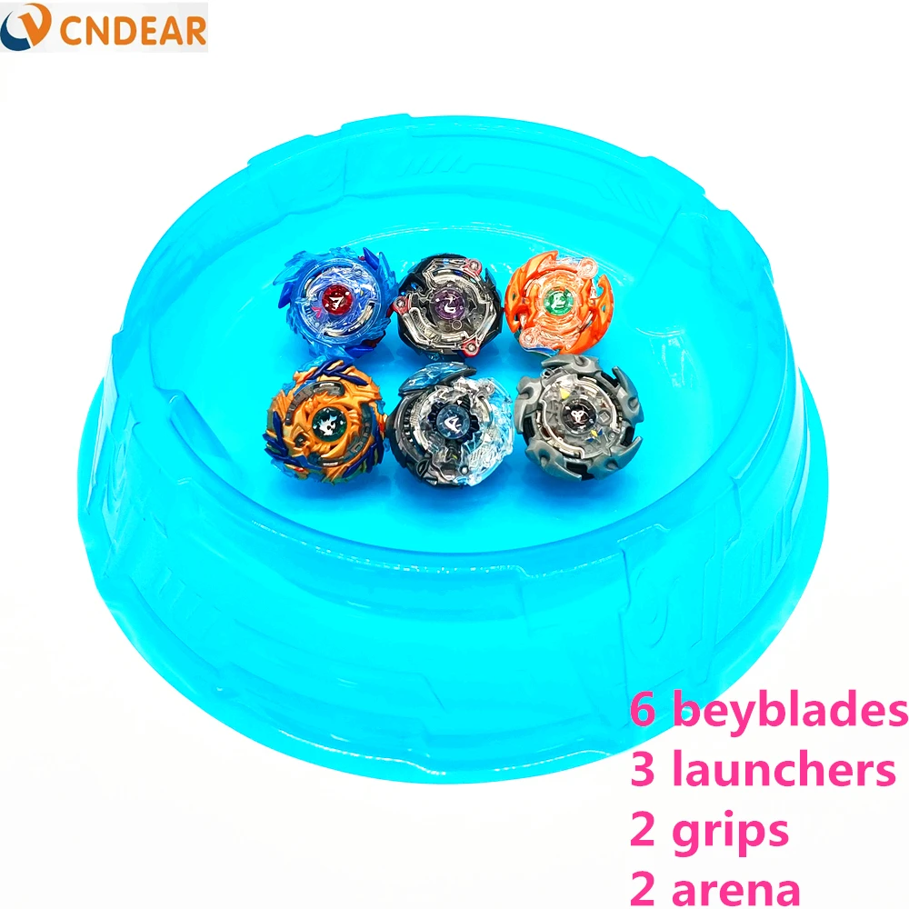 

Beyblade Burst Toys Arena With Launcher Starter Bayblade Metal Fusion God Spinning Top Bey Blade Blades Toys 32cm*7cm