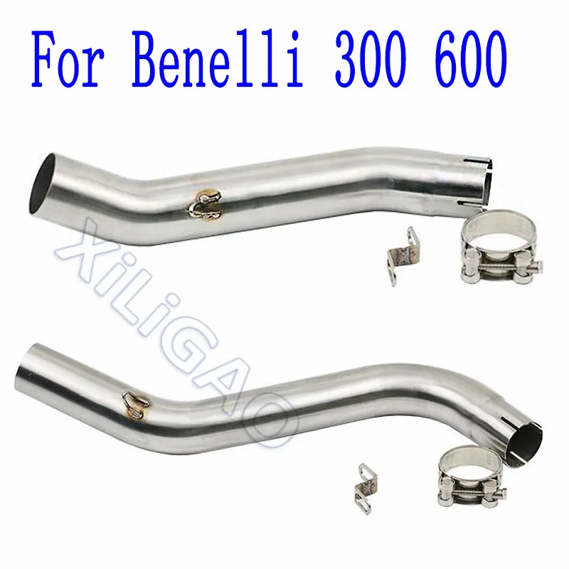 Benelli300 Benelli600 выхлопная Передняя средняя труба для мотоцикла средней длины Benelli 300