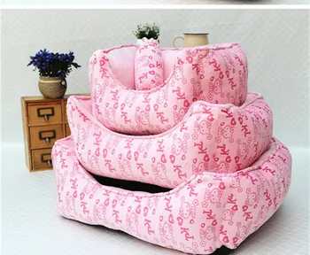 

2 Colors Soft Polar Fleece Dog Beds Winter Warm Pet Heated Mat Small Dog Puppy Kennel House for Cats Sleeping Bag Nest Cave Bed