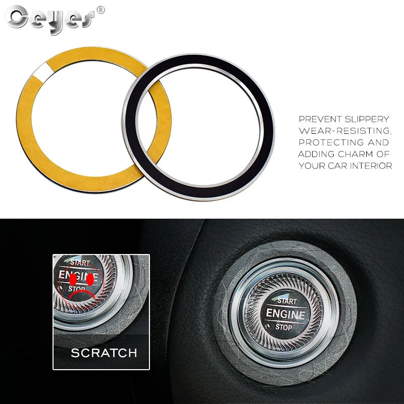Car Start Engine Button Key Ring MERCEDES (5)