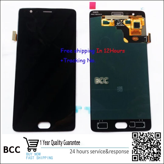 100 Original Warranty LCD Display Touch Screen Digitizer Assembly For Oneplus 3 1 3 A3000 a3003