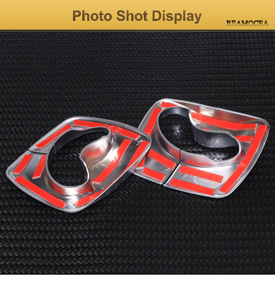 Reamocea Silver Chrome Car B Pillar Seat Safty Belt Decoration Cover Trim For BMW 5 Series F10 2011 2012 2013 2014 2015 (13)