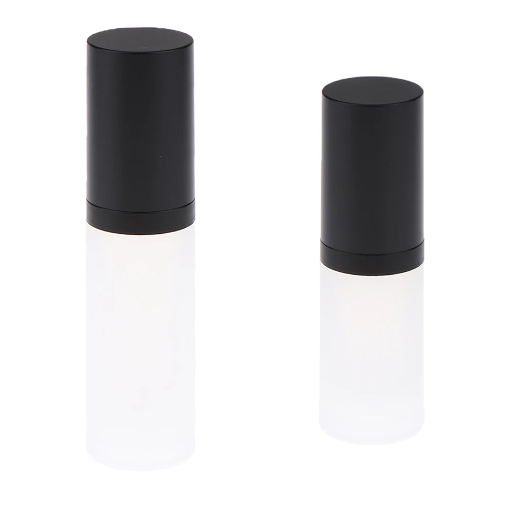 2pcs 20ml/30ml Empty Airless Lotion Cream Pump Bottles Dispensers 2pcs 20ml/30ml Empty Airless Lotion Cream Pump Bottles Dispensers