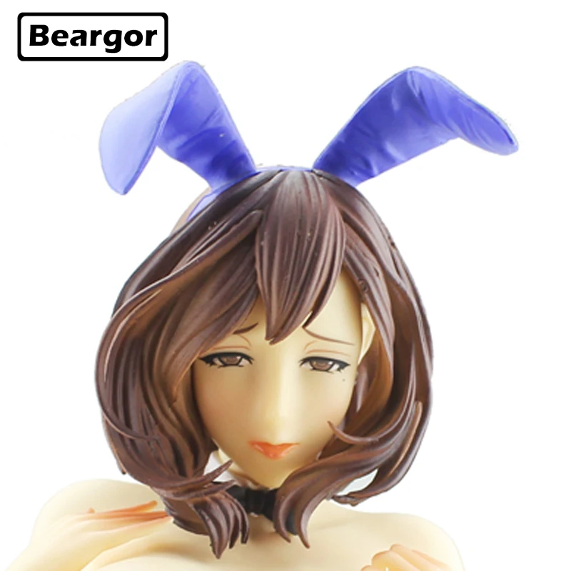 

16" Anime NON VIRGIN Naked Bunny Girl Suguri Hiromi 1/4 Scale Boxed 41cm PVC Sexy Girl Action Figure Model Doll Toys Gift