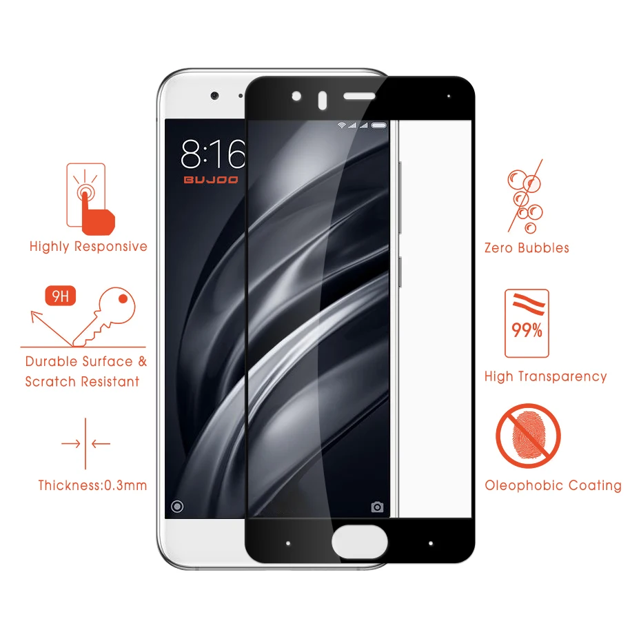 Tempered glass for xiaomi mi 6 (2)