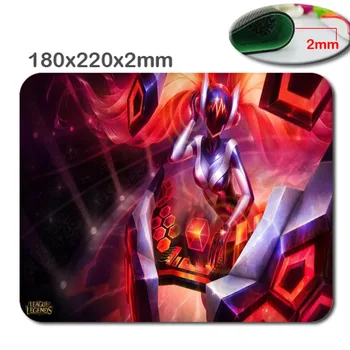 

HD DIYTwo kind of size to choose customgaming mouse LOL league of legends Mouse Pad, Mousepad in180x220x2mm and 290x250x2mm