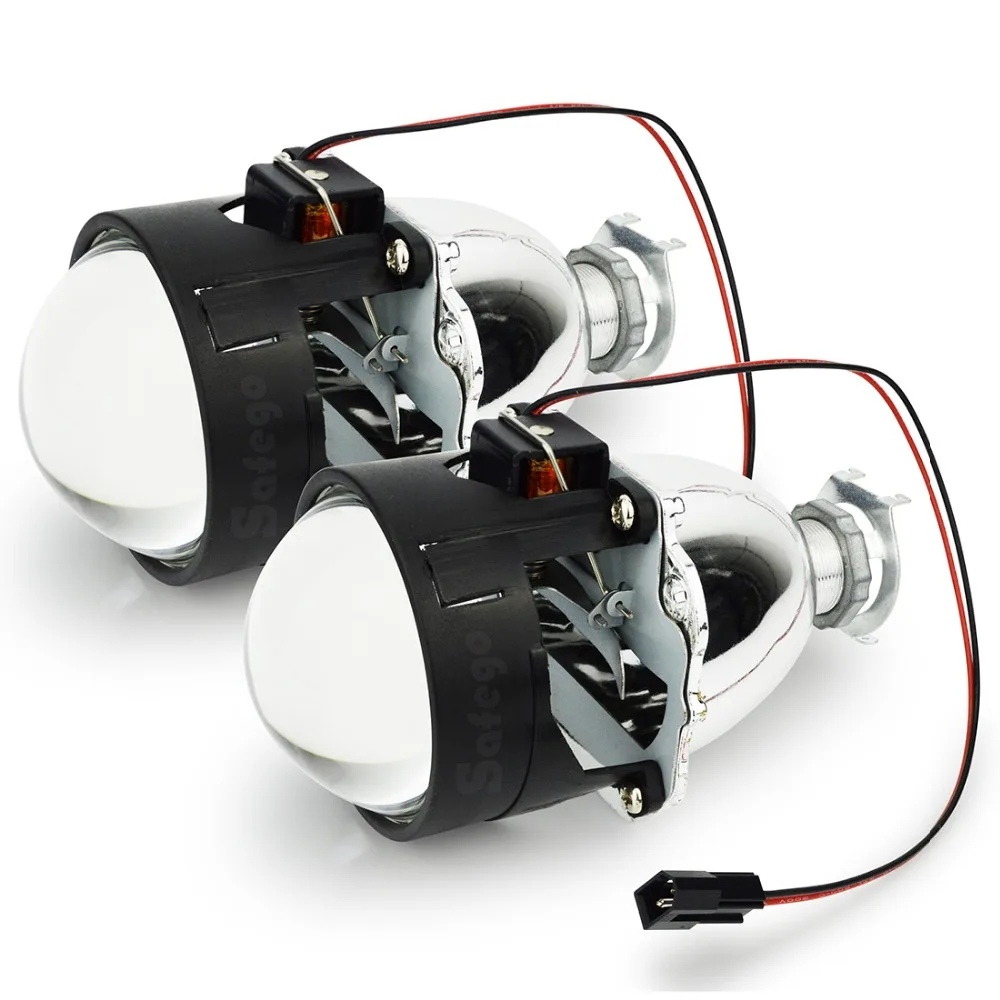 Safego WST 2 5 дюймовый биксеноновый объектив HID H4 H7 проектора H1 H11 9005 9006 для мотоцикла