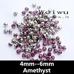 Rhinestones In Claw Amethyst 1