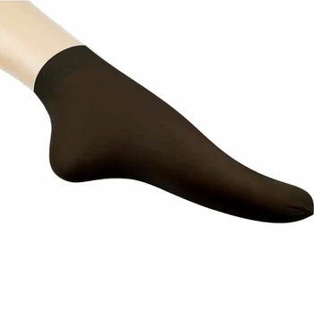 

20 Pieces 10 Pairs Summer Women's Short Socks Candy Color Breathable Velvet Female Transparent Thin Elastic mujer Girl Ankle Sox