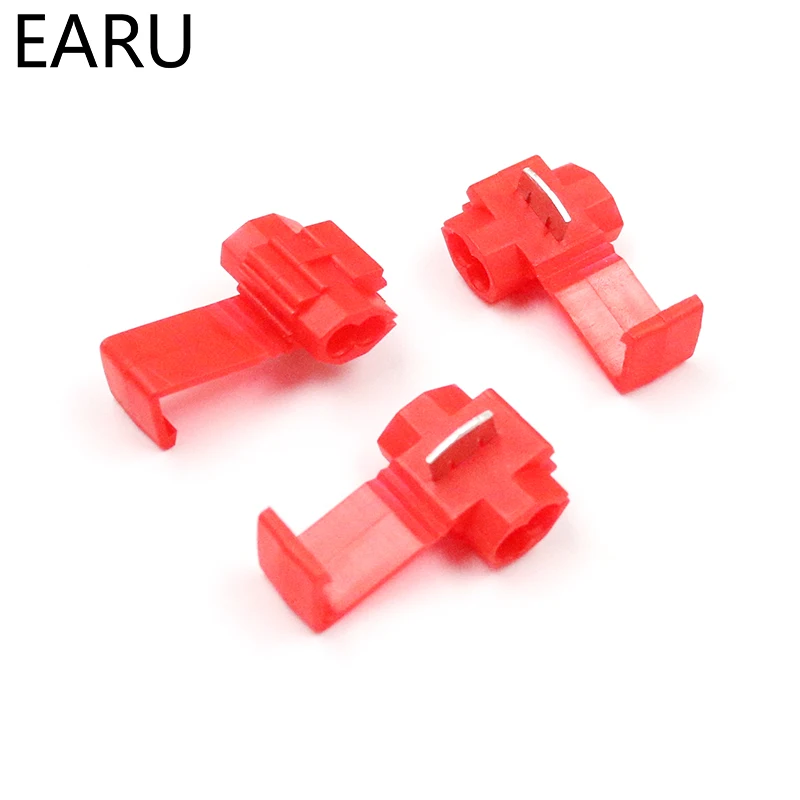 20 шт. красные соединители для кабелей 0 5 1 мм2 22 18 AWG|terminal connector|wire terminals crimp connectorterminal