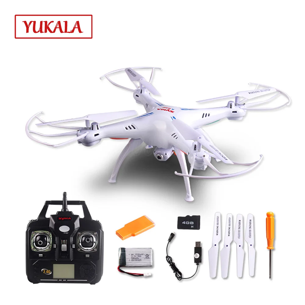 

Free shipping 100% authentic new X5SC RC Drone 2.4 G 6 Axis GYRO RC Quadcopter RTF RC com HD 2MP camera X5C atualizado