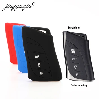 Keyforkess Cover chiave in Silicone per Lexus ES300h ES200 UX250h LS350 LS500h ES350 ES260 2018 accessori Auto custodia chiave Car Styling