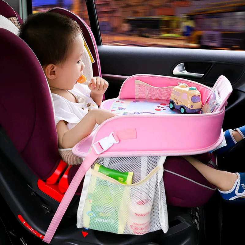  Function car seat board car painting table baby food table children walking shopping cart car chair