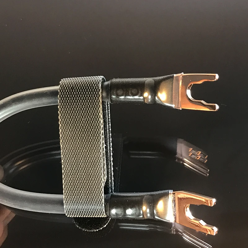 HiFi MPS 99.99997%OCC speaker jump cable Speaker audio cable for Hifi Speaker amplifier connect cable bi-wire cable 1 pair HiFi MPS 99.99997%OCC speaker jump cable Speaker audio cable for Hifi Speaker amplifier connect cable bi-wire cable 1 pair