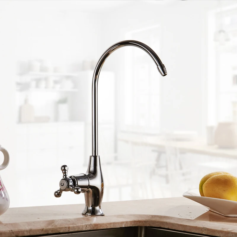 

F1052-8 Durable Simple Cold Water Basin Single Handle Faucet Drink Direct Kitchen Sink Faucet Bathroom Faucet Mounted Easily
