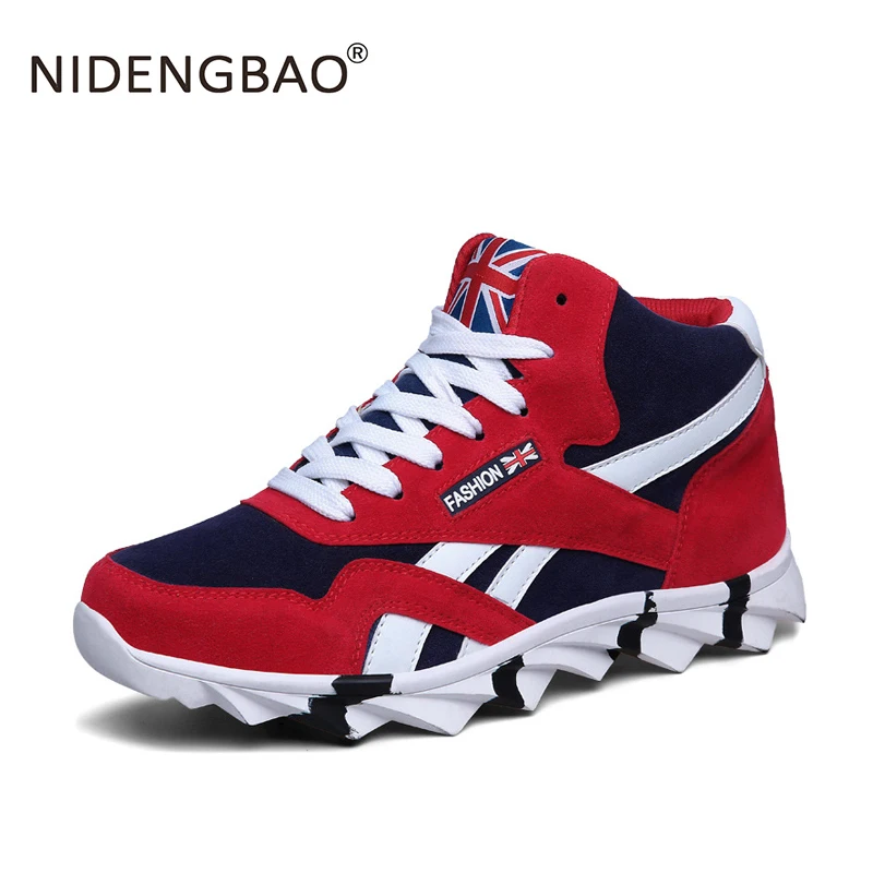 

NIDENGBAO New Style Men Running Shoes Outdoor Jogging Training Shoes Sports Sneakers Men Keep Warm Winter Snow Shoes For Running