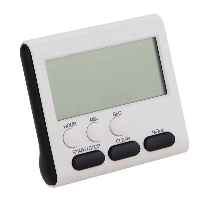 LCD Digital Short Timer Kitchen Cooking Timer Count -Down Up Alarm Clock Newest