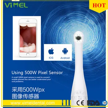 

FSVIMEL WiFi Wireless Dental Camera Connect With Phone HD Intraoral Endoscope LED Light USB Cable Inspection for Dentist Oral Re