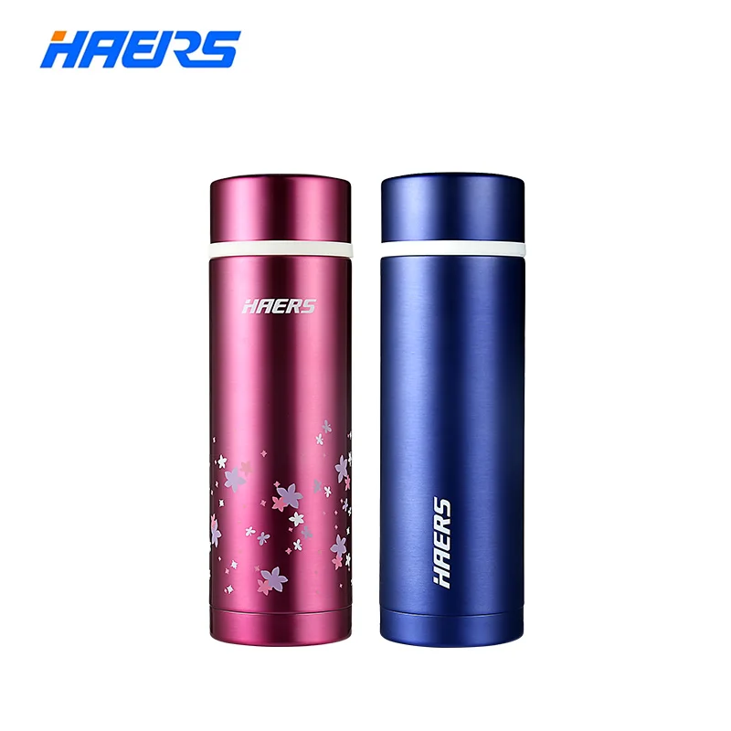 

Haers Durable Vaccum Insulated Coffee Mug 18/8 Stainless Steel BPA Free Thermos Flask 350ml
