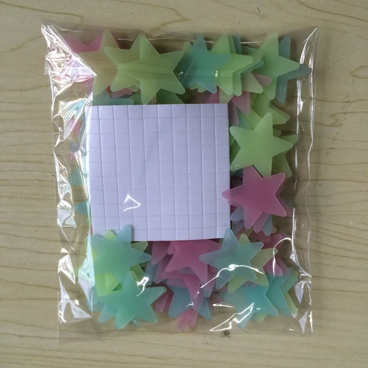 100pcs-3D-Stars-Glow-In-Dark-Luminous-Fluorescent-Plastic-Wall-Sticker-Home-Decor-Decal-Wallpaper-Decorative (4)