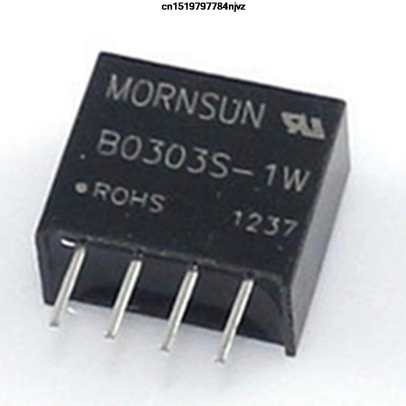 Isolated power module B0303S-1WR2 B0303S-1W B0303S SIP-4 DC-DC 3.3V turn 3.3V 5PCS photo