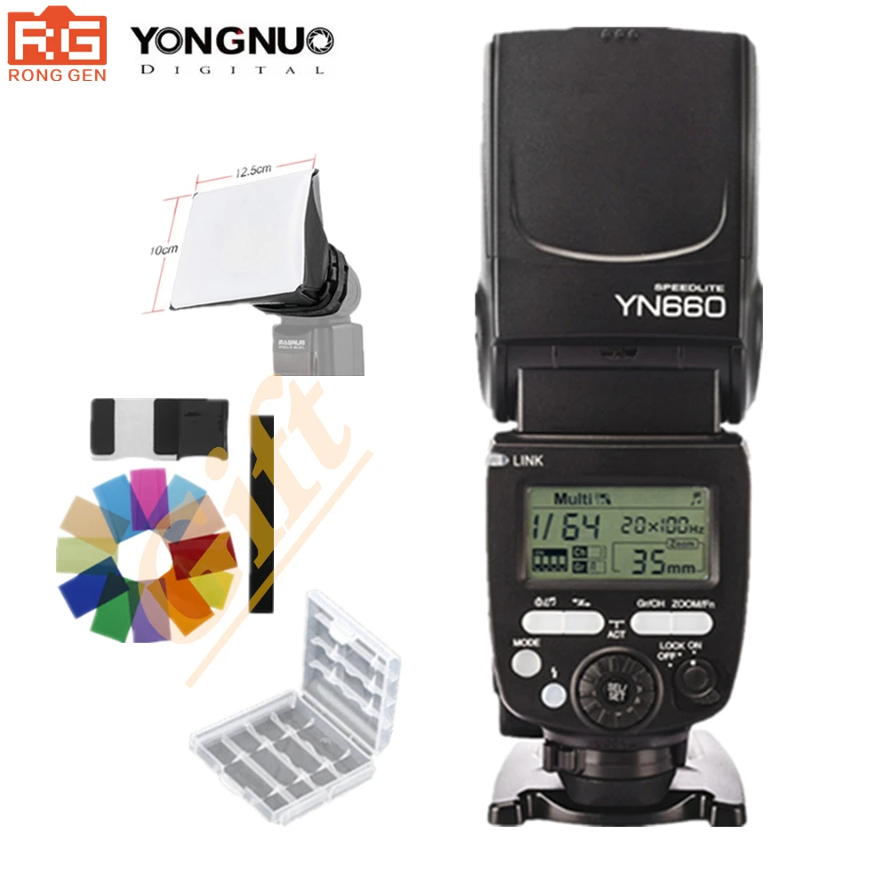 YONGNUO YN660 обновленная версия YN560 IV) 2 4 GHz Вспышка Speedlite беспроводной